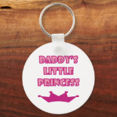 Papa's kleine prinses sleutelhanger (Voorkant)