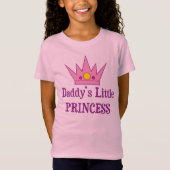 Papa's kleine prinses t-shirt (Voorkant)