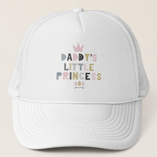 Papa's kleine prinses trucker pet (Voorkant)