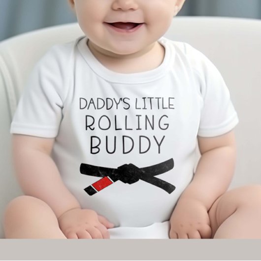 Papa's Kleine Rollende Buddy - Jiu Jitsu Romper