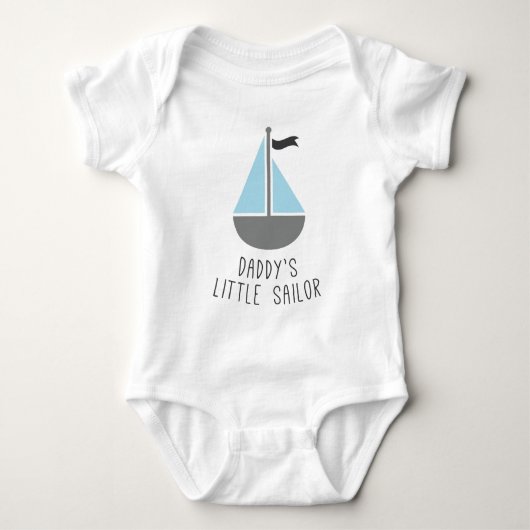Papa's Kleine Sailor Romper (Voorkant)