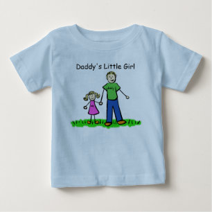 Papa's kleine Shirt (blond past aan)