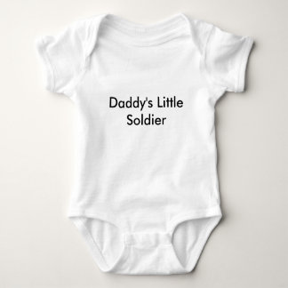 Papa's kleine soldaat romper