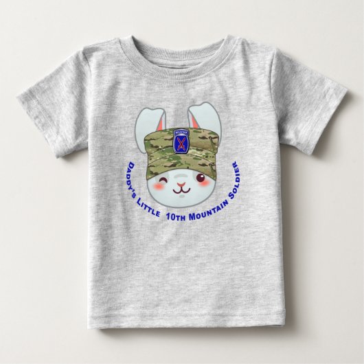 “Papa's Kleine Soldaat van de 10e Bergdivisie” (Voorkant)