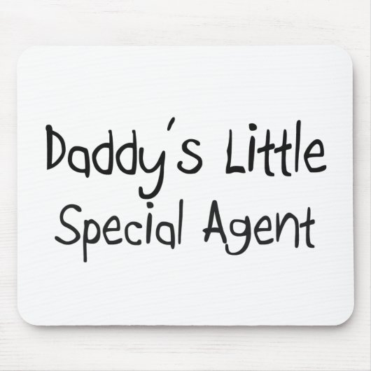 Papa's kleine speciale agent muismat (Voorkant)