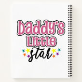 Papa's kleine ster notitieboek (Achterkant)