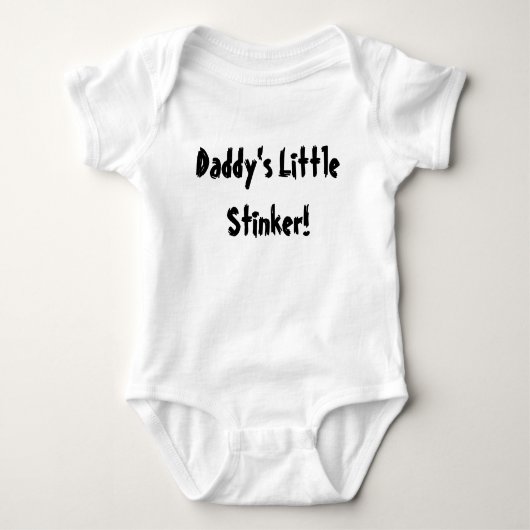 Papa's kleine Stinker. Romper (Voorkant)