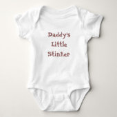 Papa's kleine stinker romper (Voorkant)