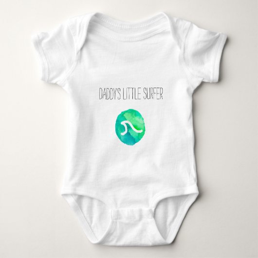 Papa's kleine surfer romper (Voorkant)