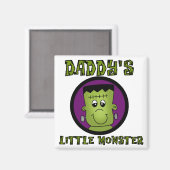 Papa's kleine T-shirts en cadeautjes Magneet (Voorkant / Achterkant)