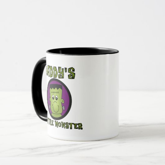 Papa's kleine T-shirts en cadeautjes Mok (Voorkant links)