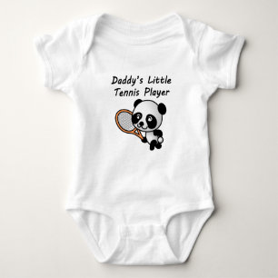 Papa's kleine tennisspeler romper