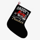 Papa's Kleine Trucker Grote Kerstsok (Voorkant (Hangend))