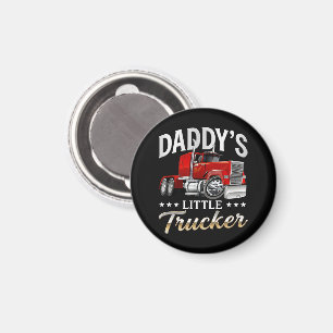 Papa's Kleine Trucker Magneet