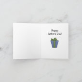 Papa's kleine Vaderdag Kaart (Binnen)