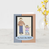 Papa's kleine Vaderdag Kaart (Gele Bloem)