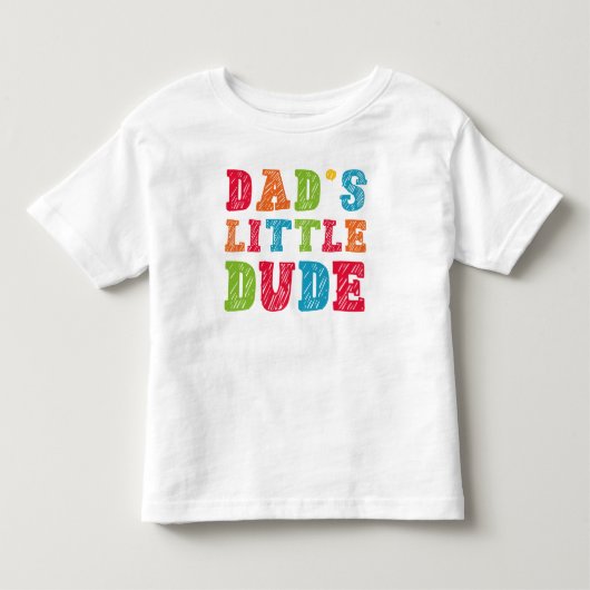 Papa's kleine vent kinder shirts (Voorkant)