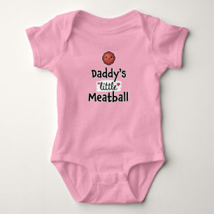 Papa's kleine vleesbal romper