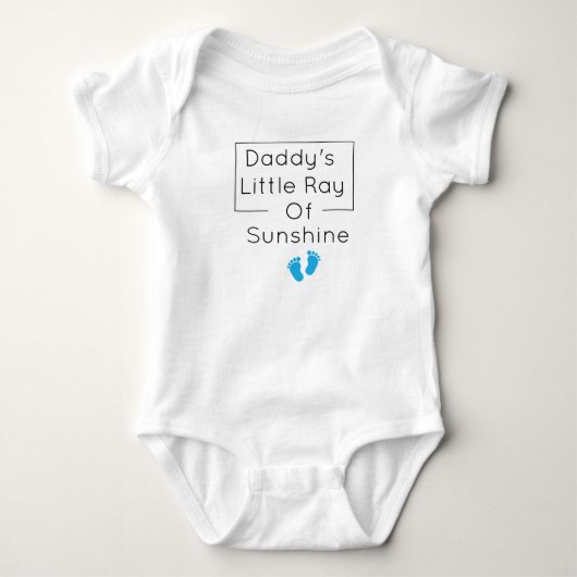 Papa's kleine zonnestraal Baby Gift Romper (Voorkant)