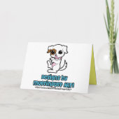 Papa's knuffels zijn de beste Panda beer knuffel k Kaart (Achterkant)