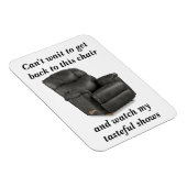 Papa's koelkastmagneet van zijn favoriete stoel magneet (Rechterzijde)