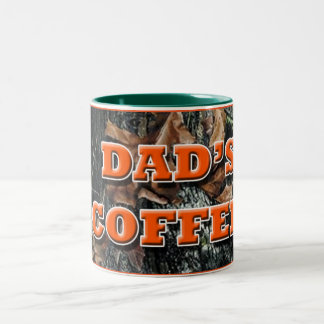 Papa's koffie-Camo Tweekleurige Koffiemok