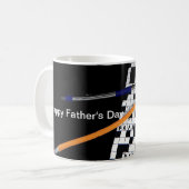 Papa's koffie koffiemok (Voorkant links)