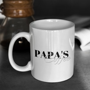 Papa's koffie koffiemok