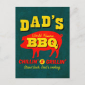 Papa's koken briefkaart (Voorkant)