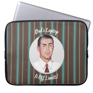 Papa's laptop heeft geen grenzen. sleeve