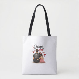 papa's liefde tote bag