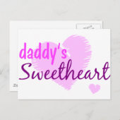 Papa's liefje briefkaart (Voorkant / Achterkant)