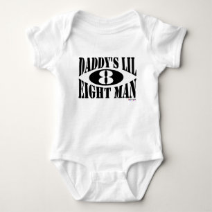 Papa's Lil 8 Man Romper