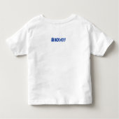 Papa's Lil' Grunt-Lineboy Toddler-BLUE Kinder Shirts (Achterkant)