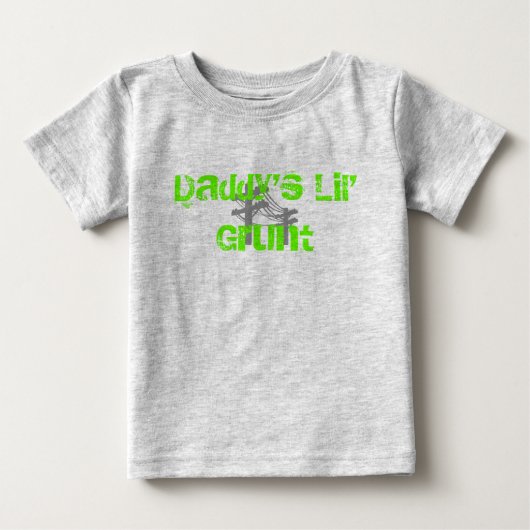 Papa's Lil' Grunt-Organic Creeper-GREEN (Voorkant)