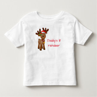 Papa's Lil' rendiertje Kinder Shirts