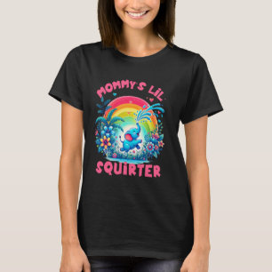 Papa's Lil' Sproeier Ongepast Grappig Verlegen T-shirt