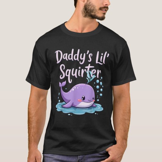 Papa's Lil Squirter T-shirt (Voorkant)