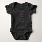 Papa's 'Little Coon Hunting Princess' Romper (Voorkant)