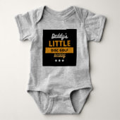 Papa's Little Disk Golf Buddy onsie Romper (Voorkant)