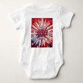 Papa's Little Firecracker! VS 250 Vuurwerk Romper (Achterkant)