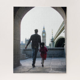 Papa's Little Girl - Londen - 16x20 - 520 pc Legpuzzel