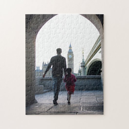 Papa's Little Girl - London - 11x14 - 252 pc Legpuzzel (Verticaal)