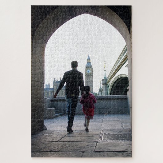 Papa's Little Girl - London - 20x30 - 1014 pc Legpuzzel (Verticaal)