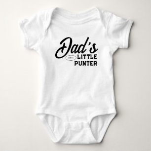 Papa's Little Punter Amerikaans Football Boys Romper
