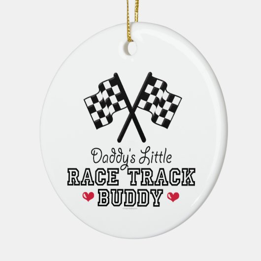 Papa's Little Race Track Buddy Ornament (Links)