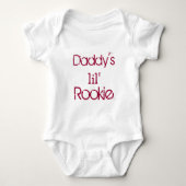 Papa's Little Rookie Romper (Voorkant)