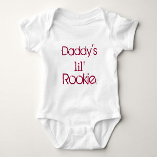 Papa's Little Rookie Romper