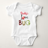 Papa's Love Bug, Cute & personalized! Romper (Voorkant)