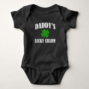 Papa's Lucky Charm Baby St. Patricks day shirt